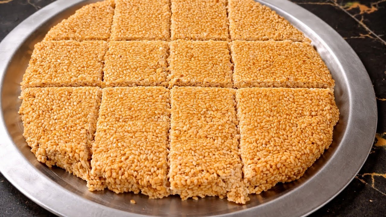 Til Ki Patti Recipe | Crispy Til Gajak at Home | Winter Special| #tilpattirecipe