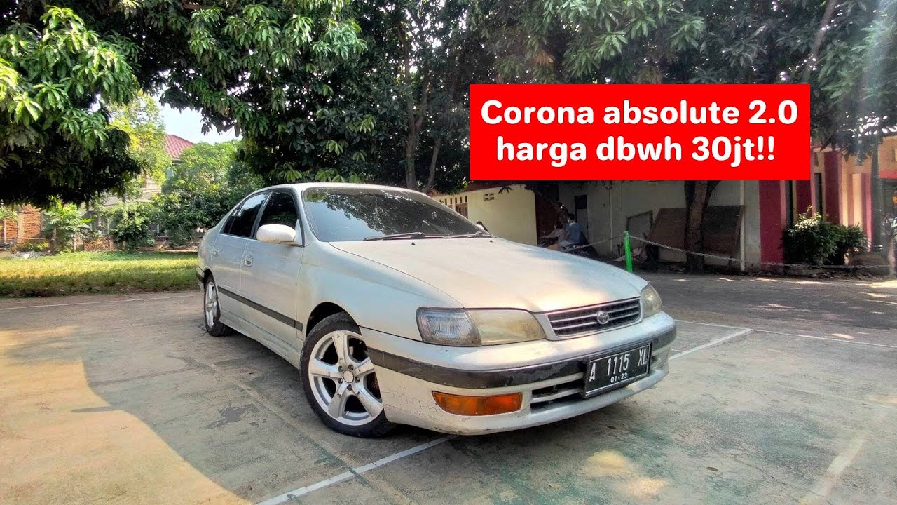 Di Jual & Review Corona absolute 2.0 th 1995 manual full original
