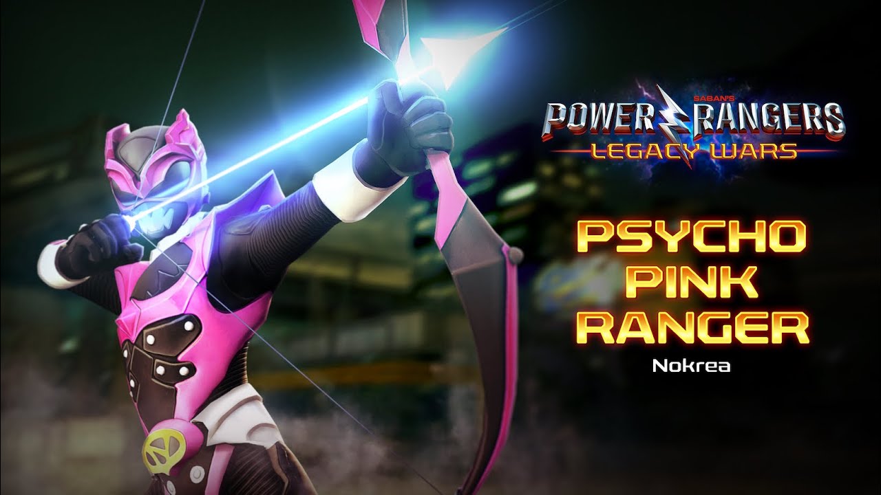 Psycho Pink Buff (1) Power Rangers Legacy wars
