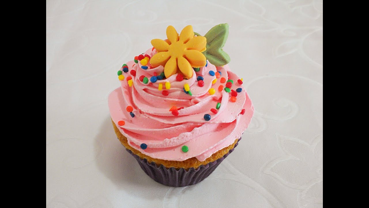 Cobertura de morango para cupcake - DANONE
