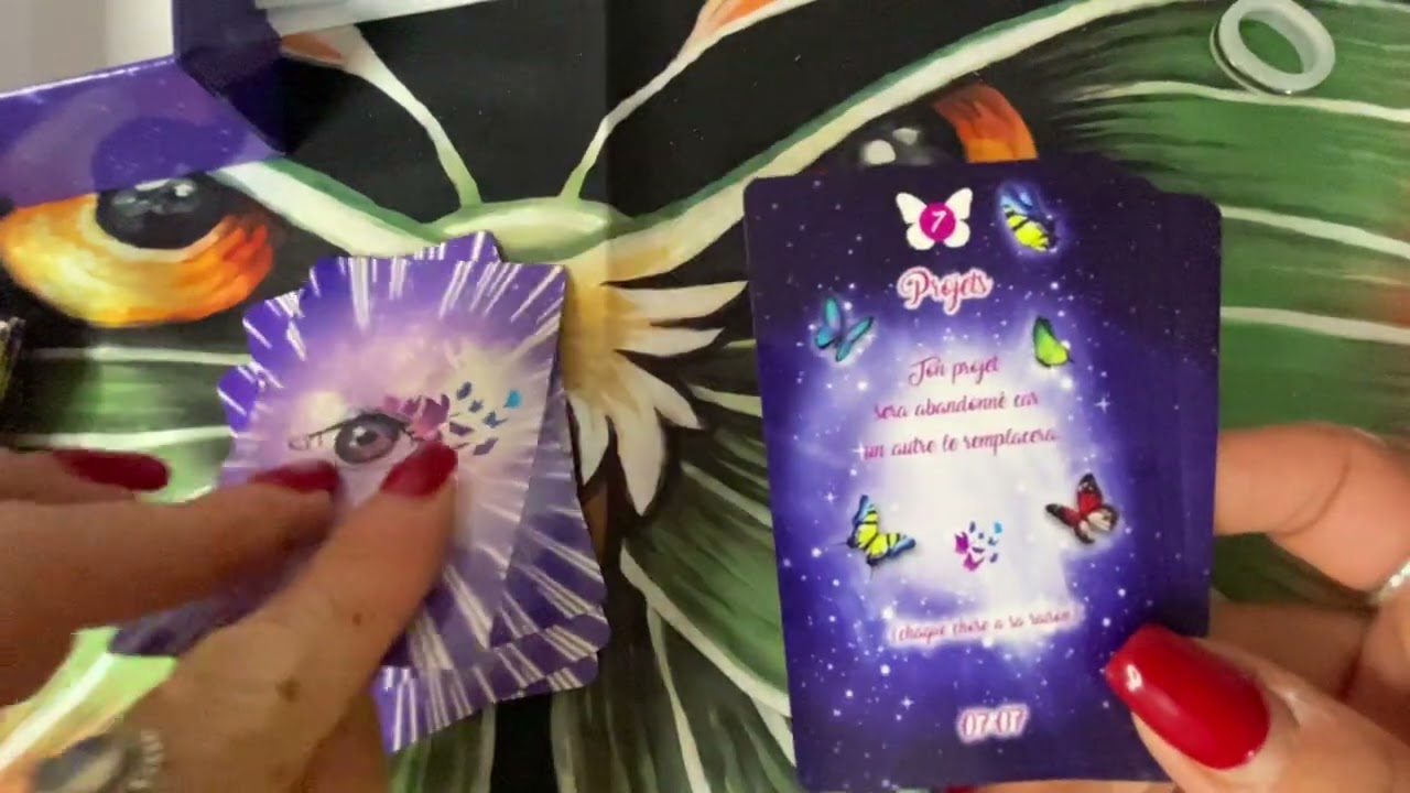 Unboxing l’oracle révélation et l’oracle parfum d’âme auto édité d’amandine boquet