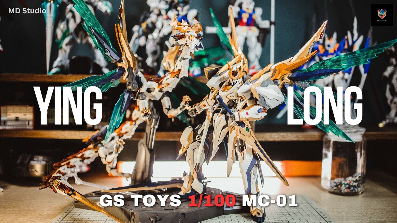 ASMR | Ying Long Huang Di | MC - 01 | Model Kit Build - Part 2 #ASMR #ModelKit #YingLong #HuangDi