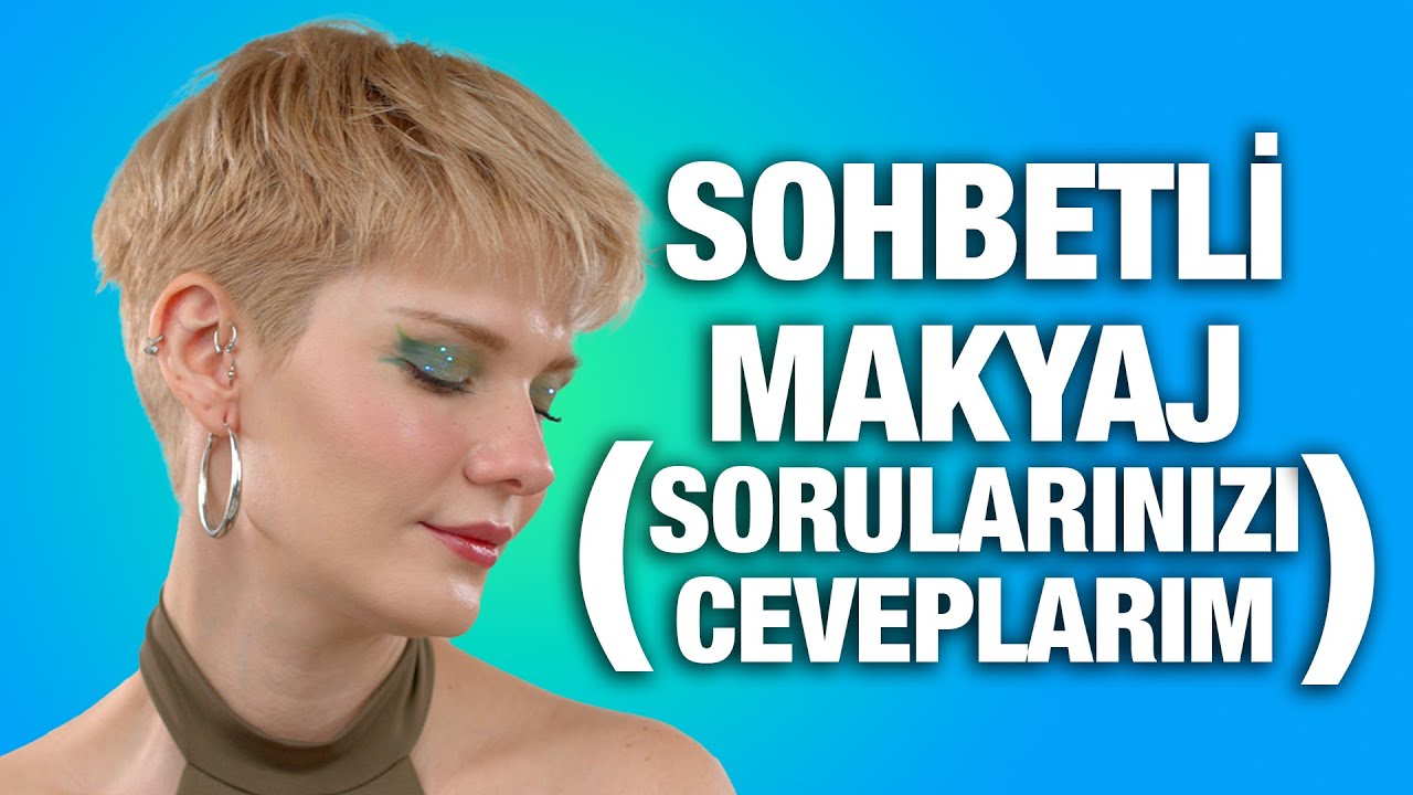 Bol Sohbetli Makyaj Videosu | Sorularınızı Cevapladım | Basit Kelebek Makyajı  🦋