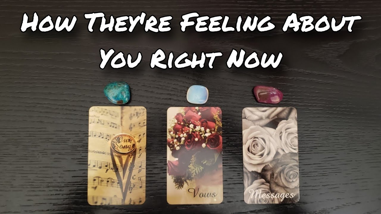 💞🌸 How They're Feeling About You Right Now! 🌸💞  Pick A Card Love Reading 