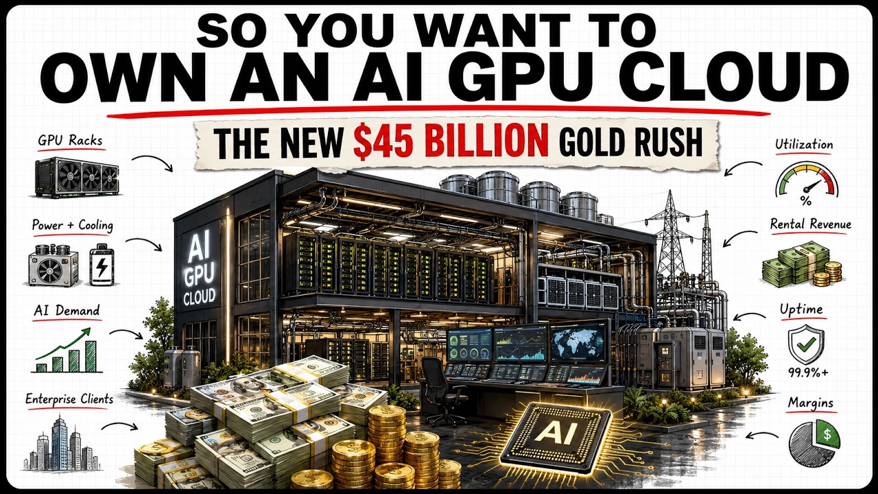 The Economics of Owning an AI GPU Cloud &mdash; The New $45 Billion Gold Rush