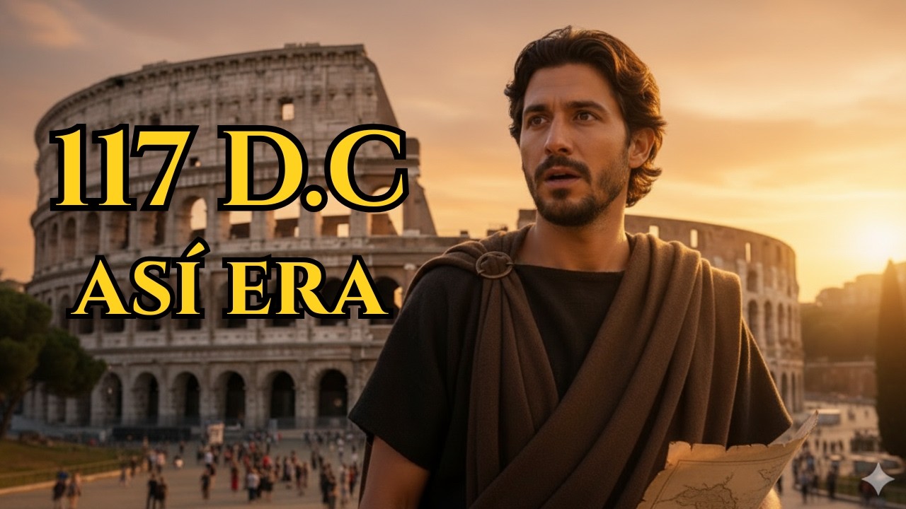 Roma en el año 117 d.C. (Reconstrucción con IA)