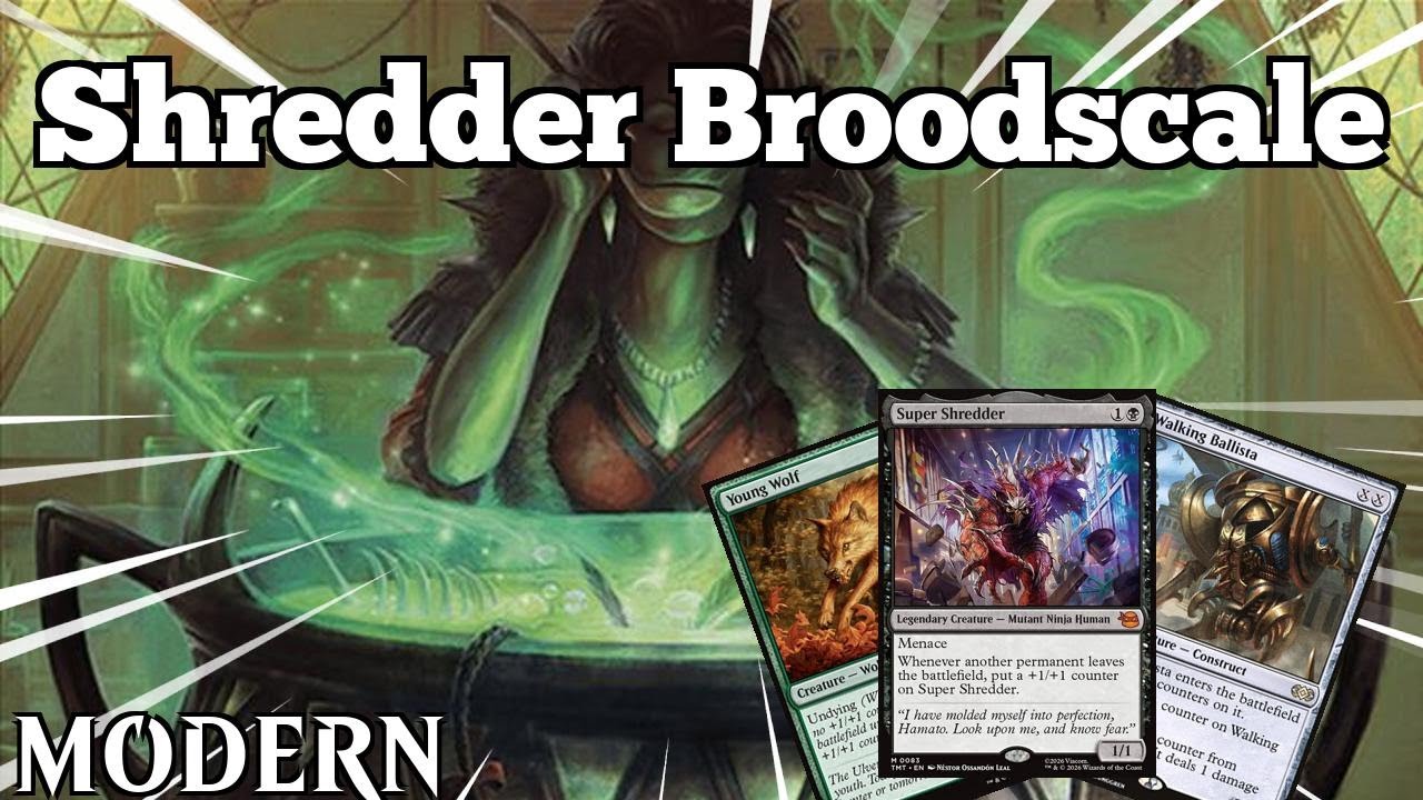 REVEALING the Formula for a Successful TMT Combo | Shredder Broodscale | Modern | MTGO