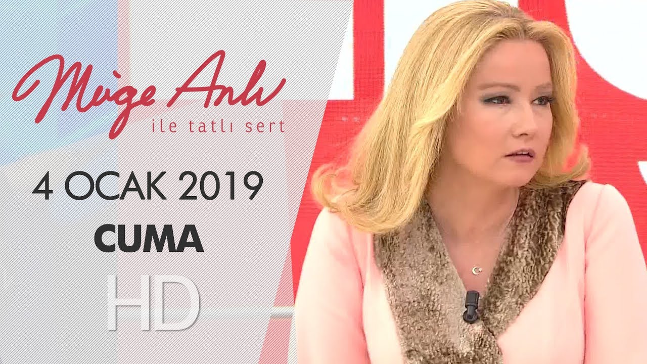 M&uuml;ge Anlı ile Tatlı Sert 4 Ocak 2019 | Cuma