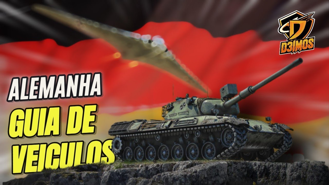 WAR THUNDER: GUIA COMPLETO TANQUES ALEMANHA! (2024)