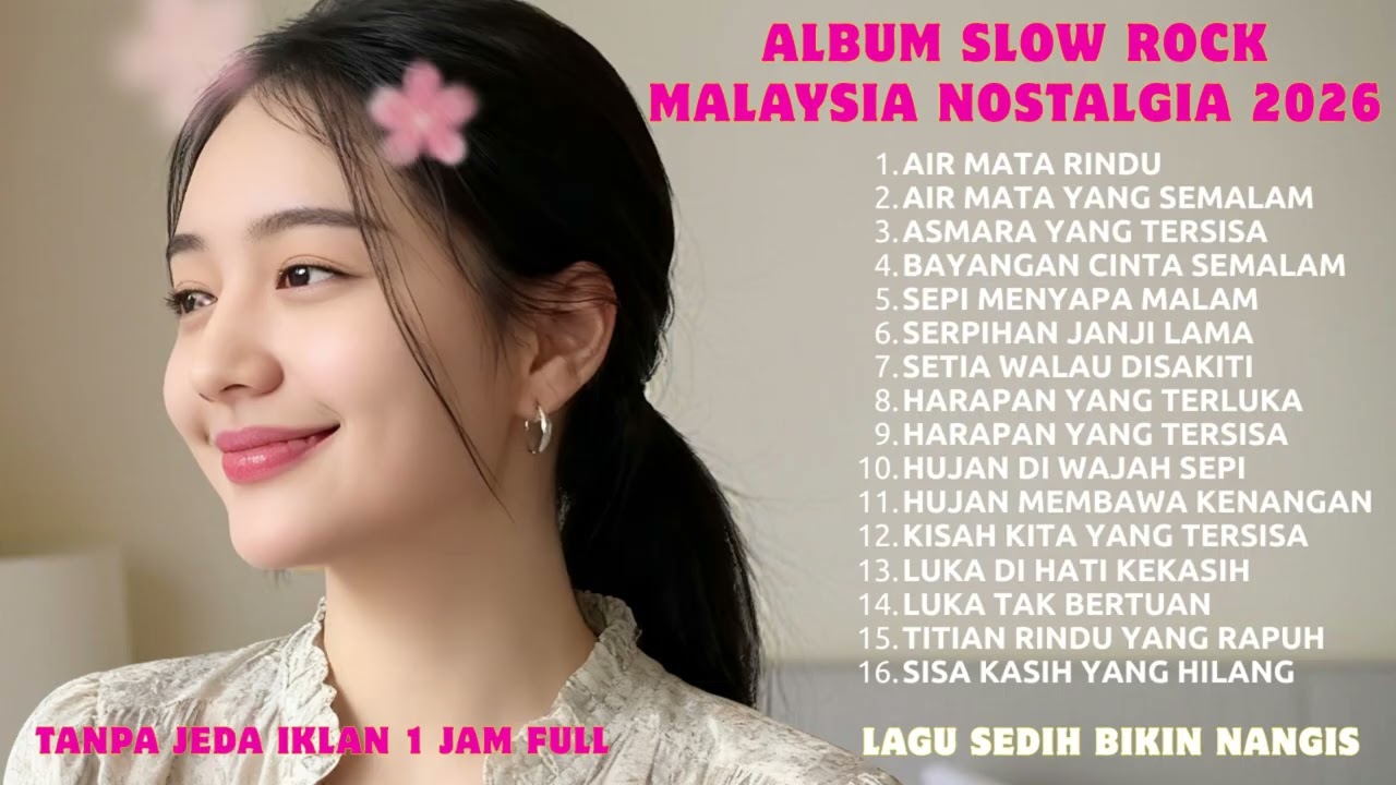 Lagu Bikin Nangis 😭 | Lagu Sedih Patah Hati 💔 Ballad Slow Rock Terbaru 2026 – Air Mata Rindu