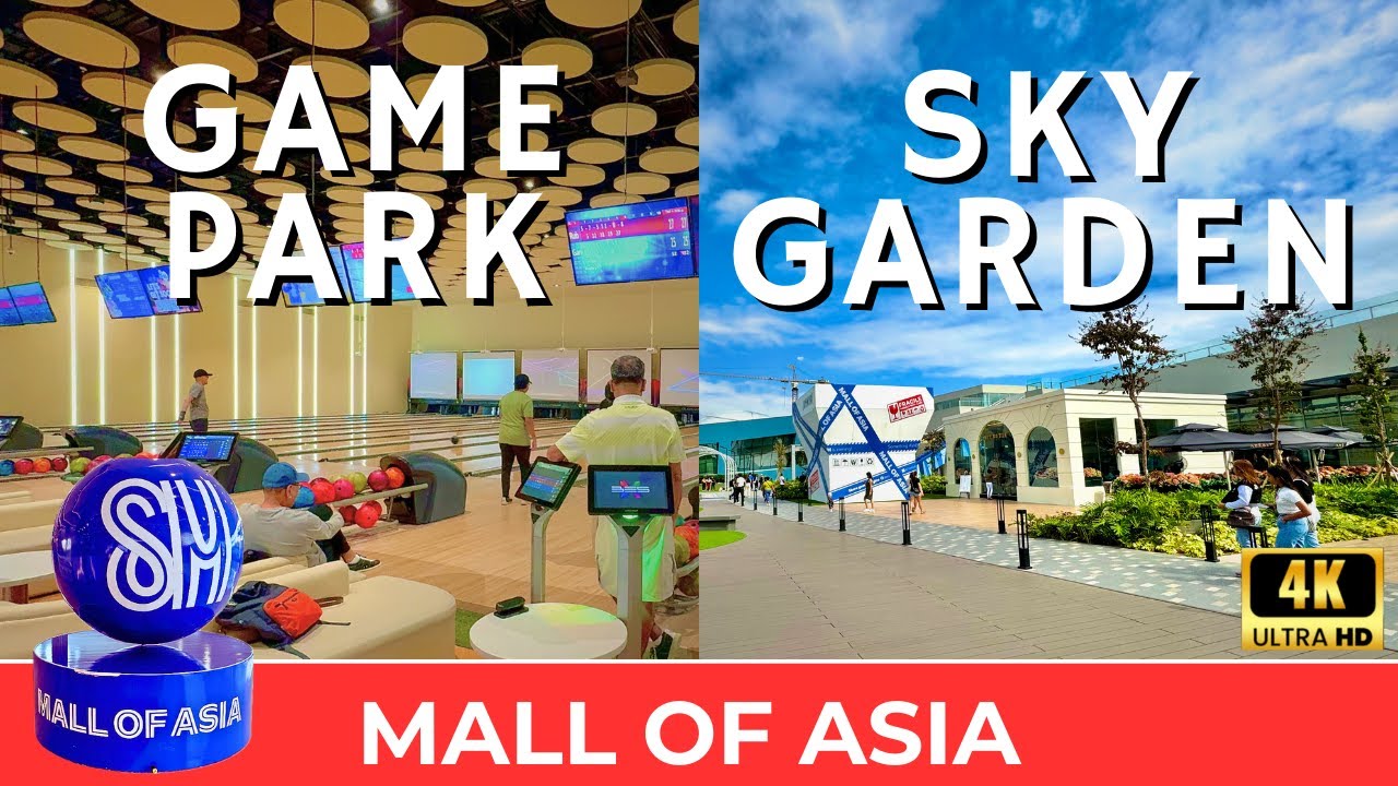 SM Mall of Asia (MOA) Sky Garden and Game Park | Bowling, Billiards, Archery, Basketball | Apéritif