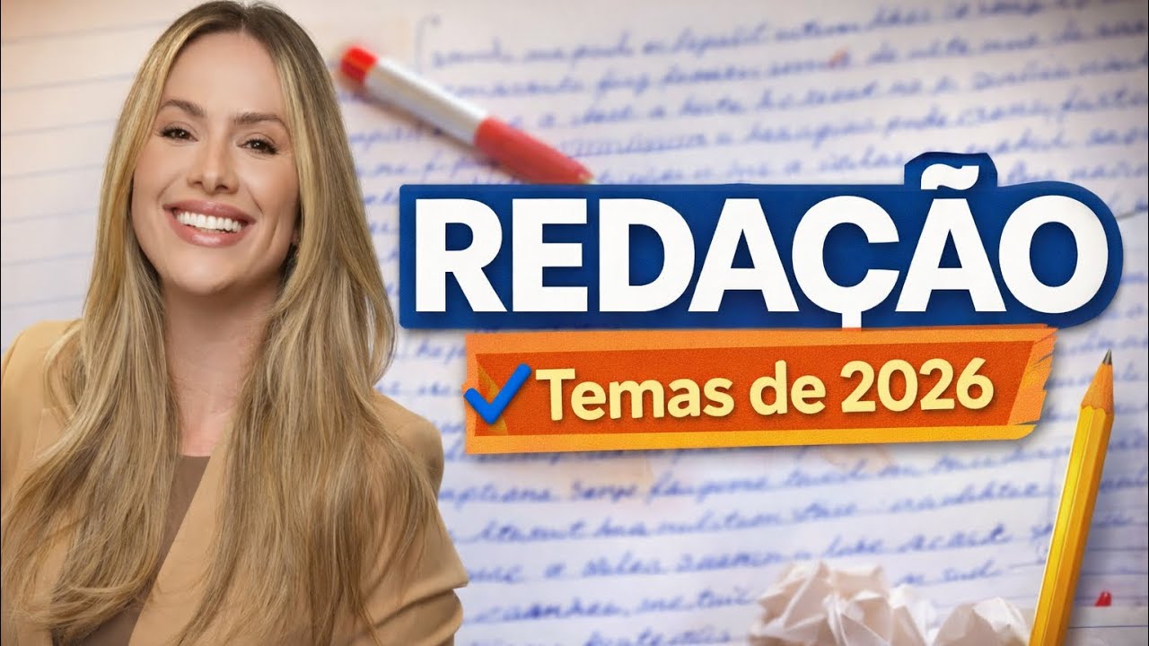 Tema da redação em 2026