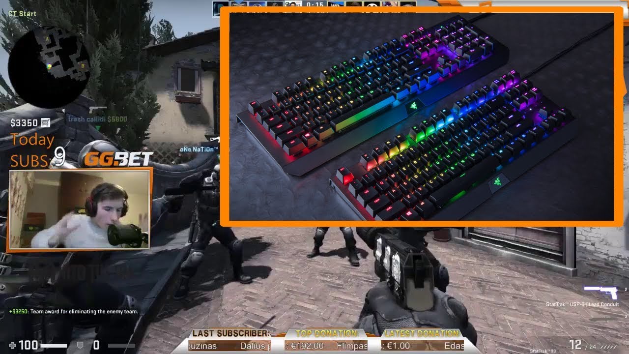 SPHEX BAIGIA I&Scaron;PROTĖTI DĖL RGB KLAVIATŪRŲ (10MIN+ RAGE) [Stream Momentai]