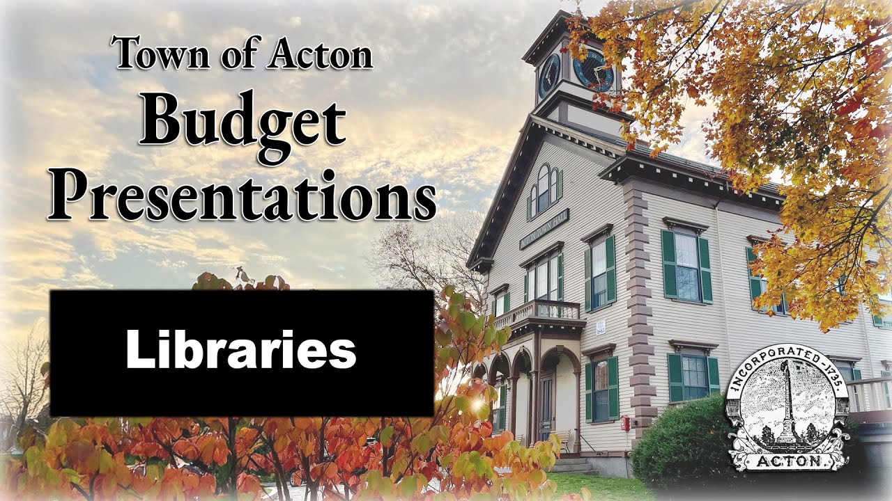 Libraries - Budget Presentation