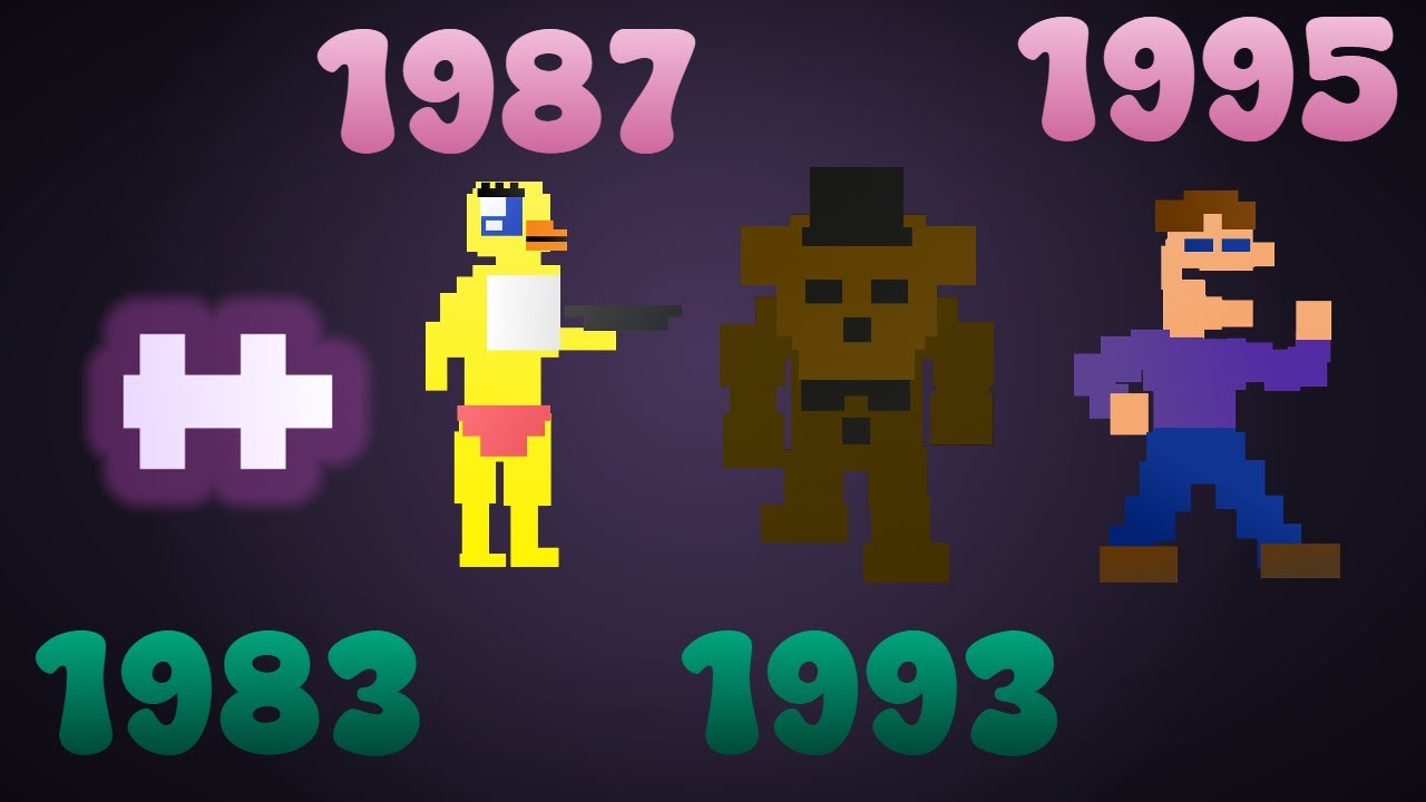 Putting Every FNAF Minigame in Chronological Order! - FNAF Timeline