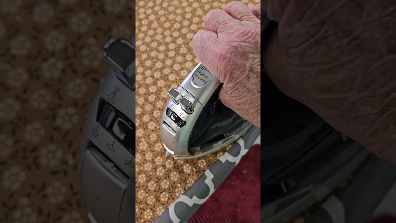 Panasonic Cordless Iron, model NI-WL600 Review & demo