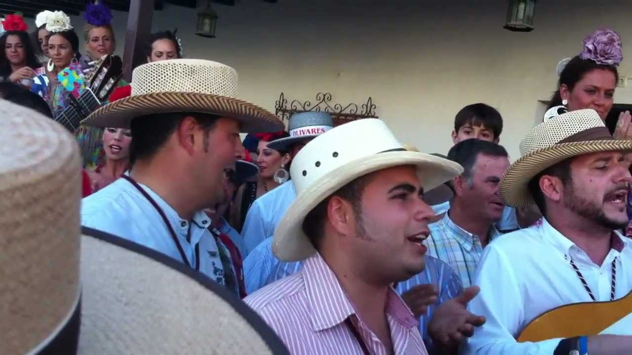 los marujos le cantan al simpecao de utrera 2012