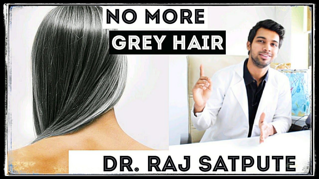 How To Turn White Grey Hair To Black Hair Naturally Permanently in Only One Week by Dr. Raj Satpute