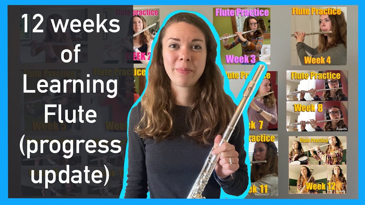 12 Weeks of Learning the Flute- total beginner progress update!