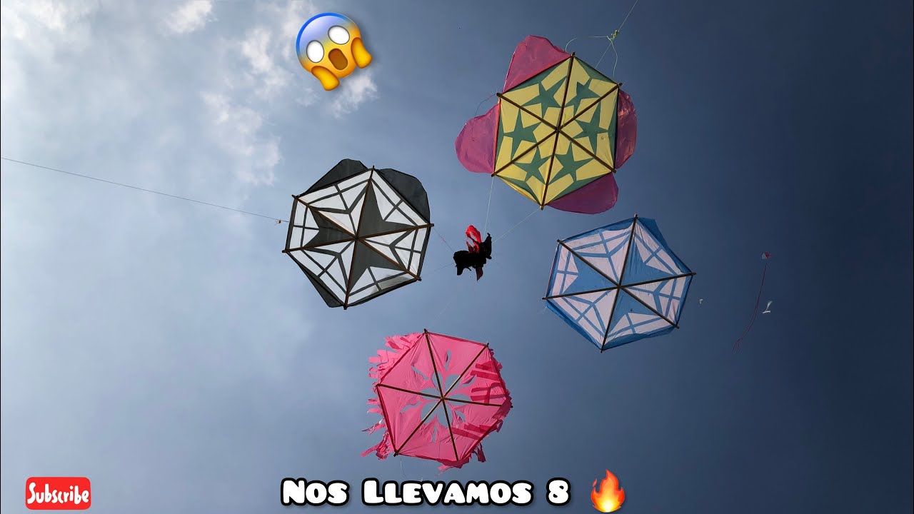 No Llevamos 8 🔥 Chichigua Lajiando 😱 Quemamos 1 Haciendo Guiso Volando Chichigua Papalote O Cometa