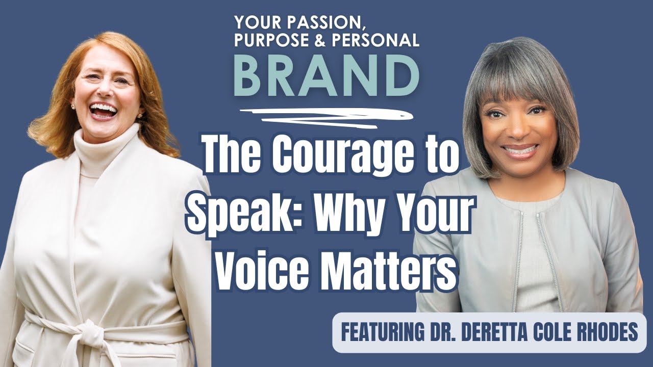 Your Voice Is Your Leadership Edge | Dr. DeRetta Rhodes on Personal Brand, Culture & Courage