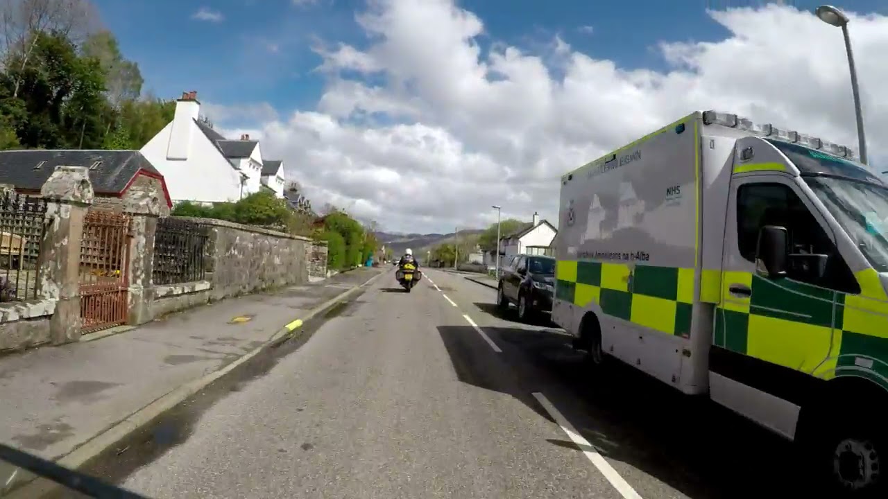 A896 to Lochcarron Village