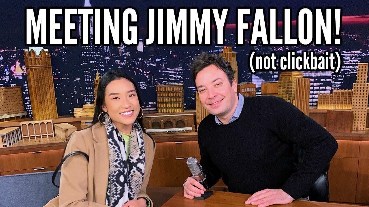 MEETING JIMMY FALLON! (not clickbait) | NYC Travel Vlog (Part 2)
