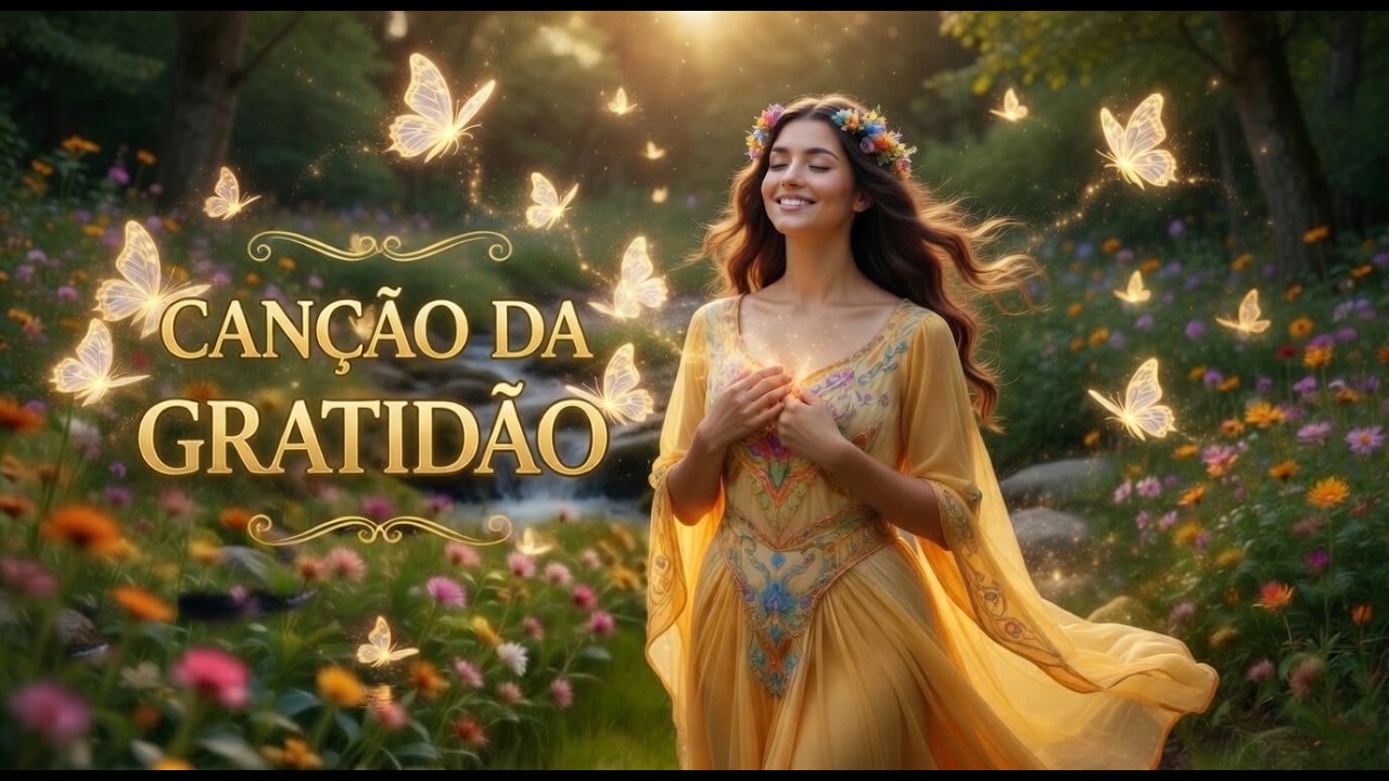 🌸 Gratidão Transformadora | Canção Espiritual para Despertar o Coração e Elevar a Consciência