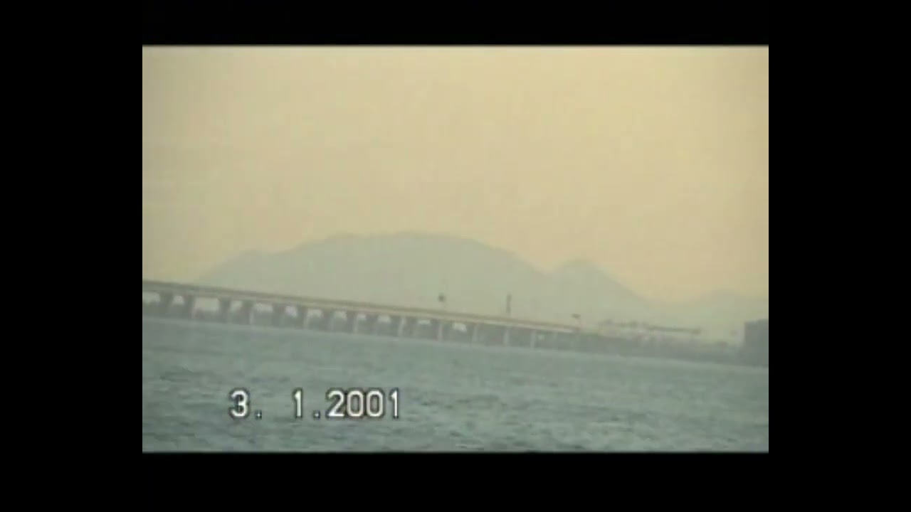 Nostalgic riverside scenery