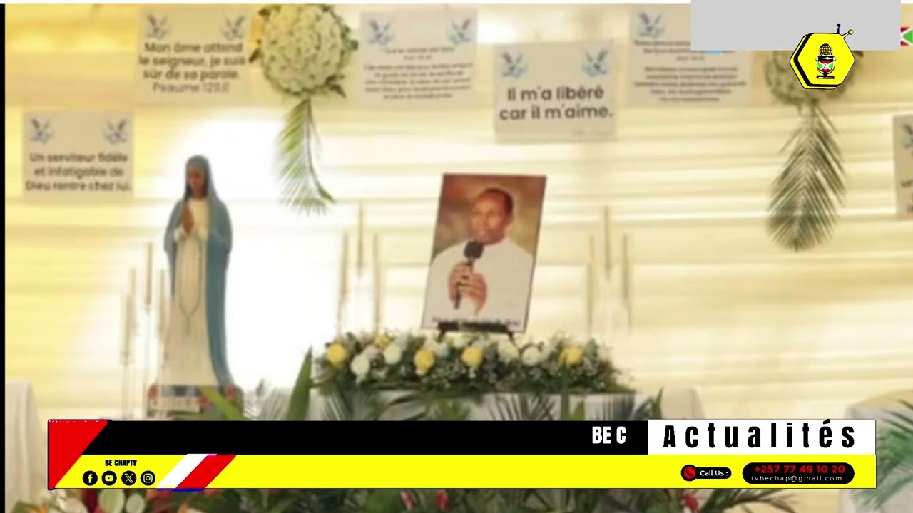 intahe ya musenyeri yaserukiye icariho musenyeri wa diyoseze ya Bujumbura kuri patotiri Amand KANA 
