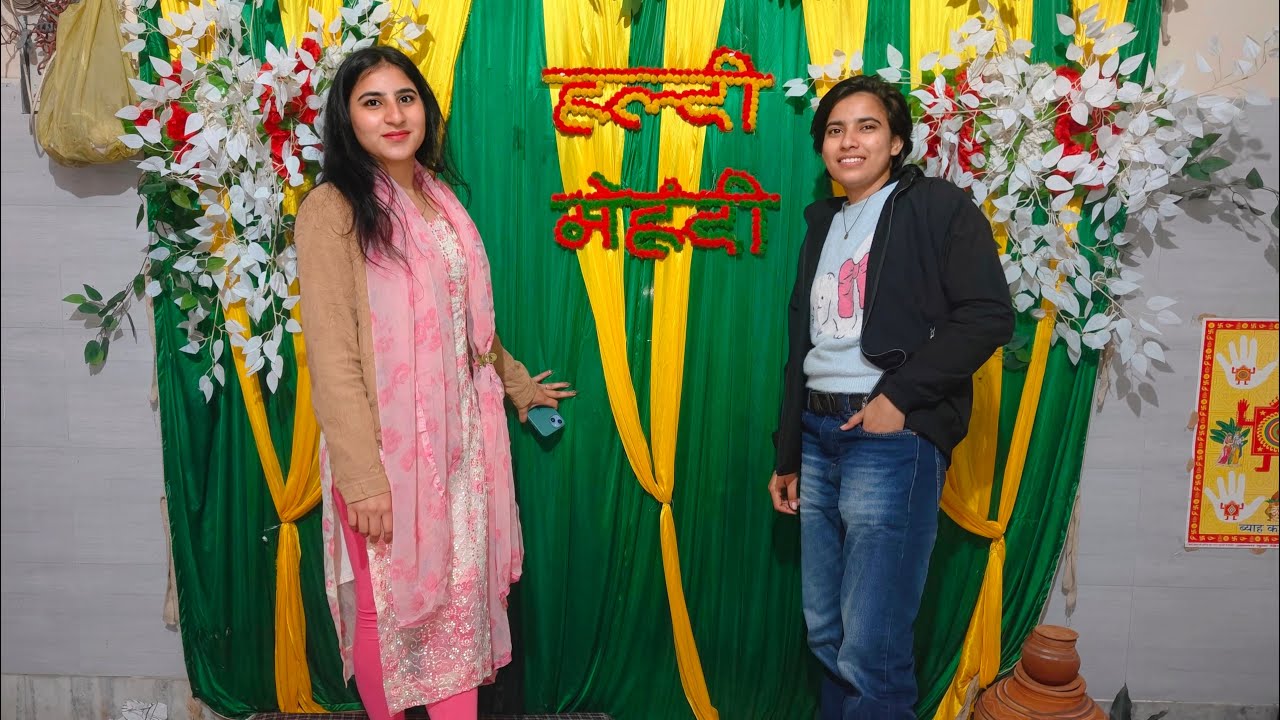 Haldi Rasam mai asha bhi hoga socha nhi tha 👉🥰|| @Kaajalpwr-k7z ￼
