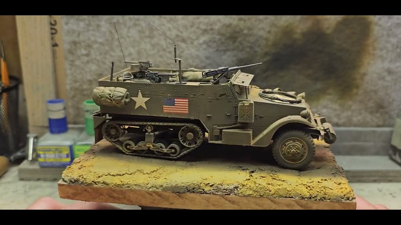 Dragon 1/35 M2 Half Track w/ Legend Stowage Set Build Reveal