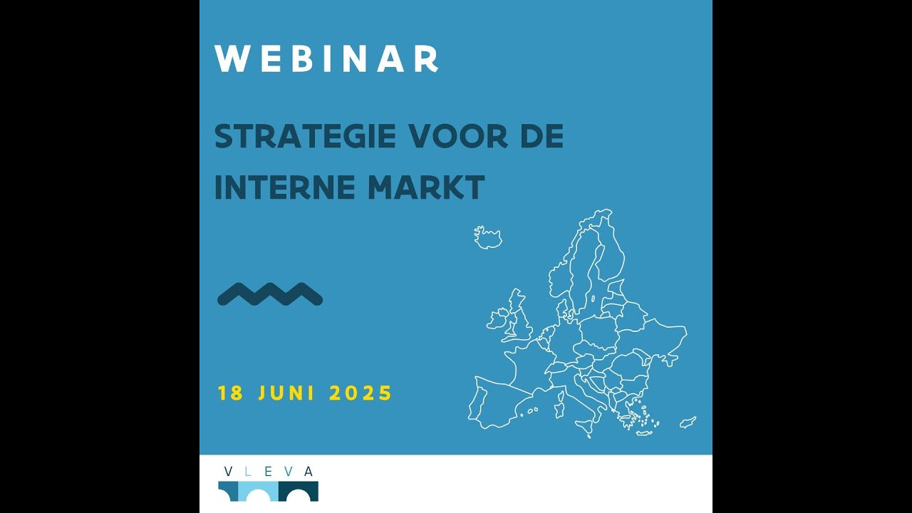 Webinar - Strategie voor de interne markt