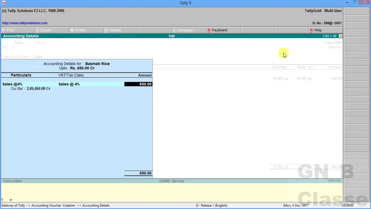 How To Create Inventory(stock) in  tally( In Hindi)
