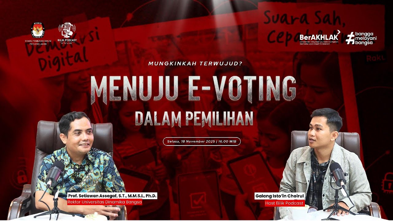 E-VOTING DALAM PEMILIHAN, MUNGKINKAH TERWUJUD ?