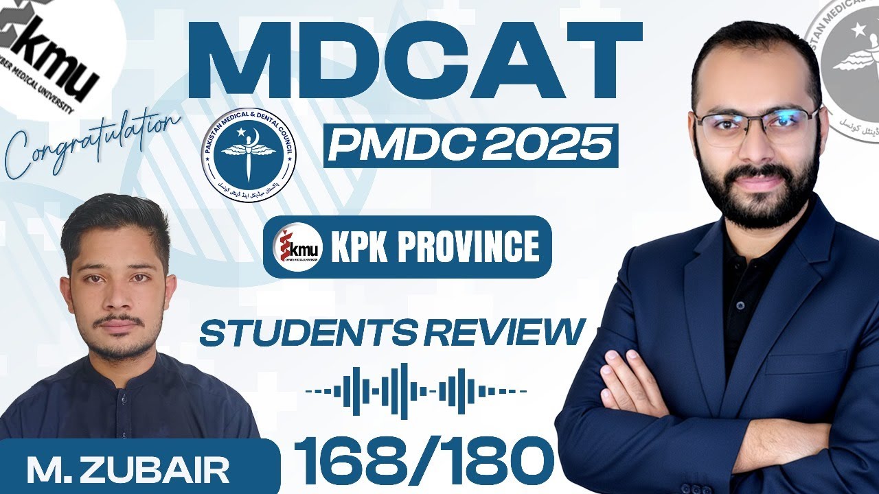 🎧 From Repeater to Top Position in KPK MDCAT&ndash; M Zubair Journey to MDCAT Top Position | Podcast