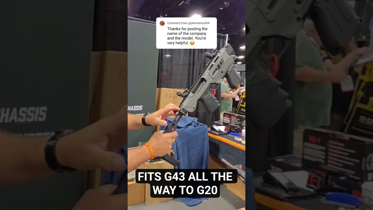 MY BAD! This is the MX-1 from META TACTICAL - Converts your Glock to a Carbine #shorts #glock