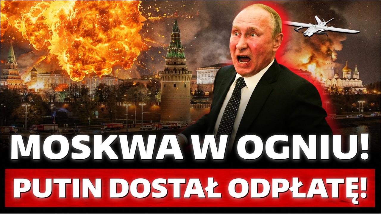 Panika w Rosji. PŁONIE Moskwa. Rozbito LOTNISKO. Banki STANĘŁY. Zaczęła się EWAKUACJA