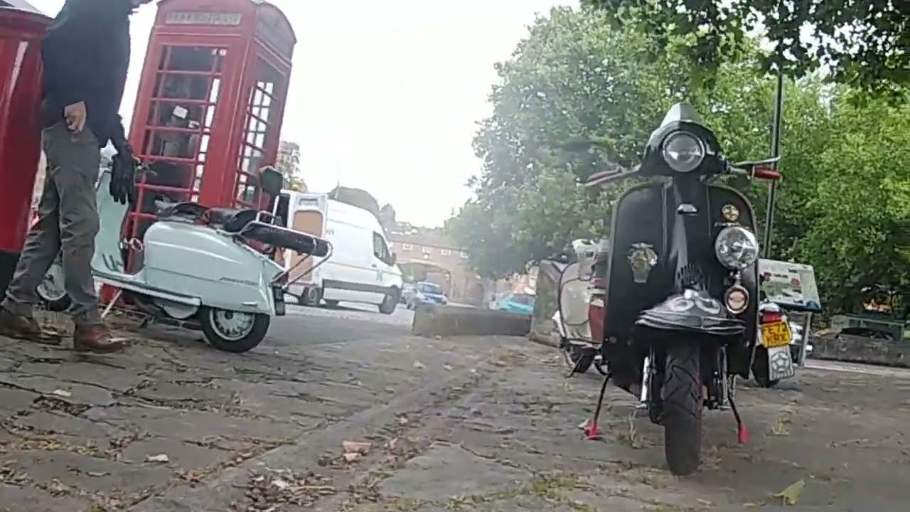 Bridgehouse Cafe Run #merlinscooterclub