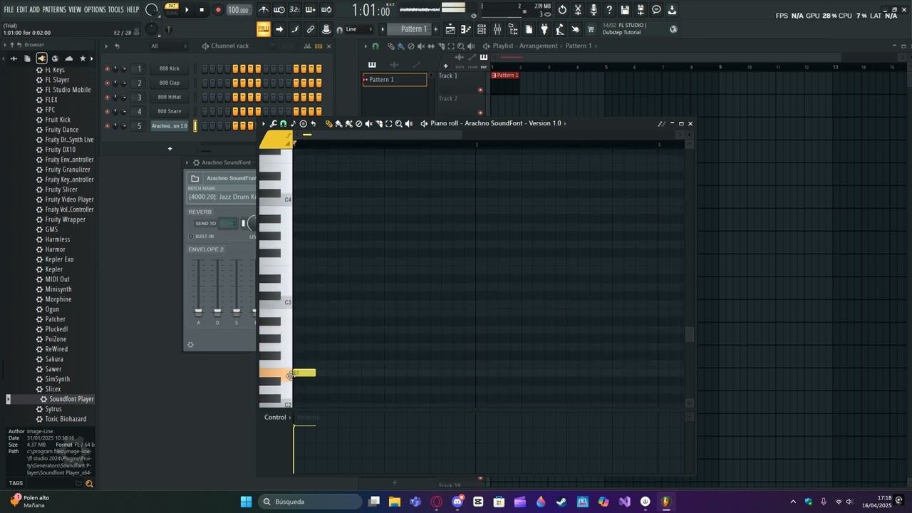 I ACCIDENTALLY FOUND BALDI'S SOUND ON ARACHNO SOUNDFONT