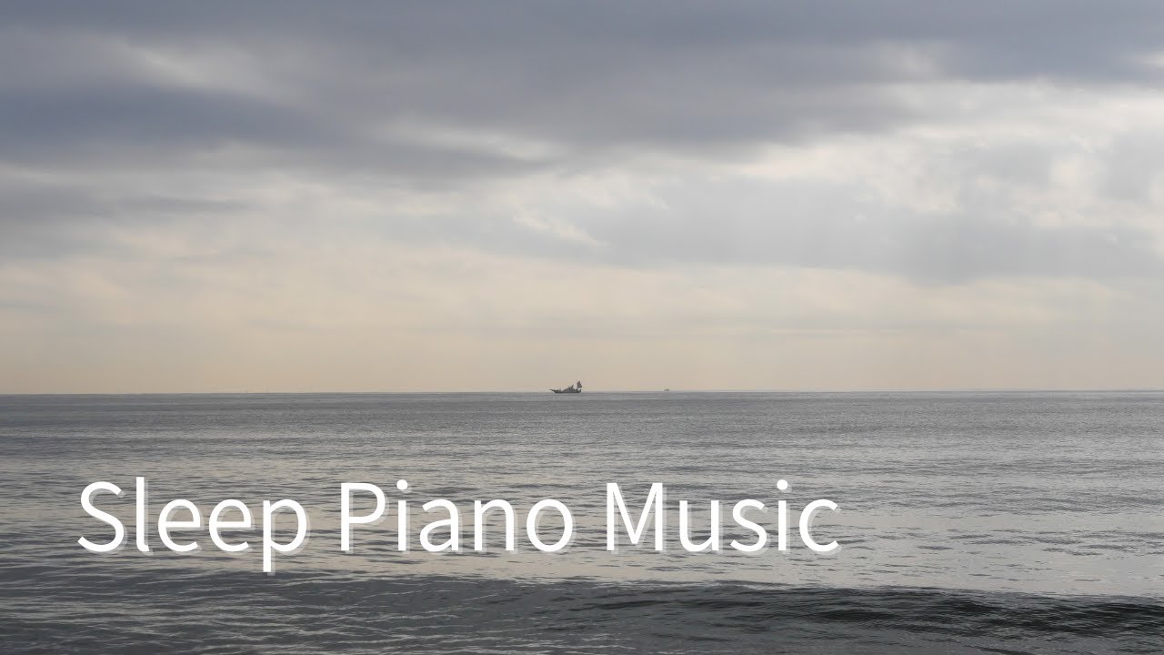 When the Sea Grows Quiet｜Calm Piano Music for Sleep & Relaxation｜60min｜TORA Photo & BGMsound