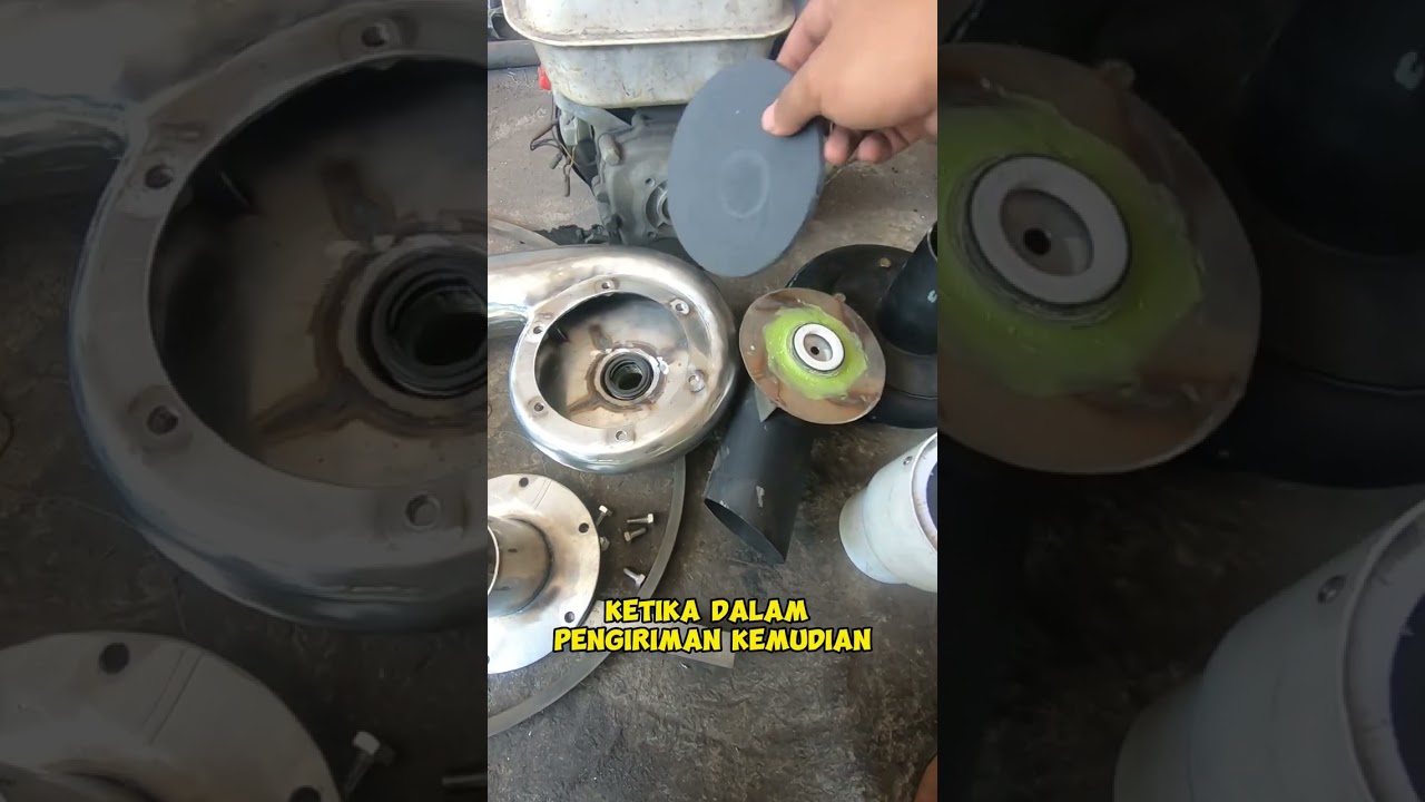 review pompa keong 3 in mesin gx390