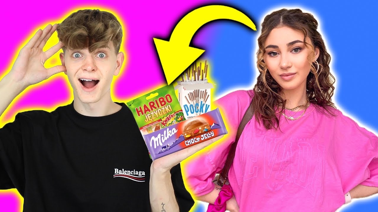 TESTUJĘ ULUBIONE SŁODYCZE LENY MOONLIGHT 😱 | Dominik Rupiński
