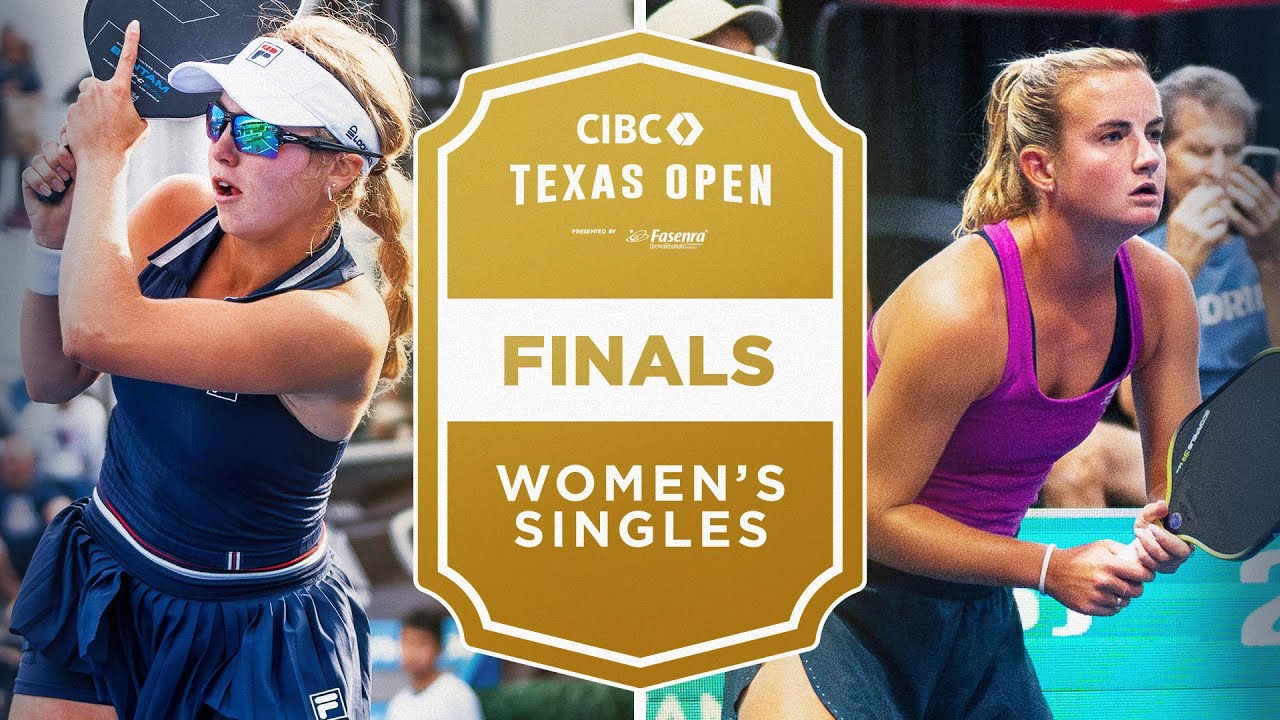 Anna Leigh Waters v Kate Fahey at the CIBC Texas Open