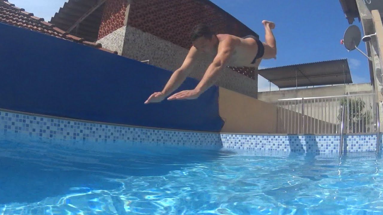 VLOG - DIA NA PISCINA COM O MEU PAI!