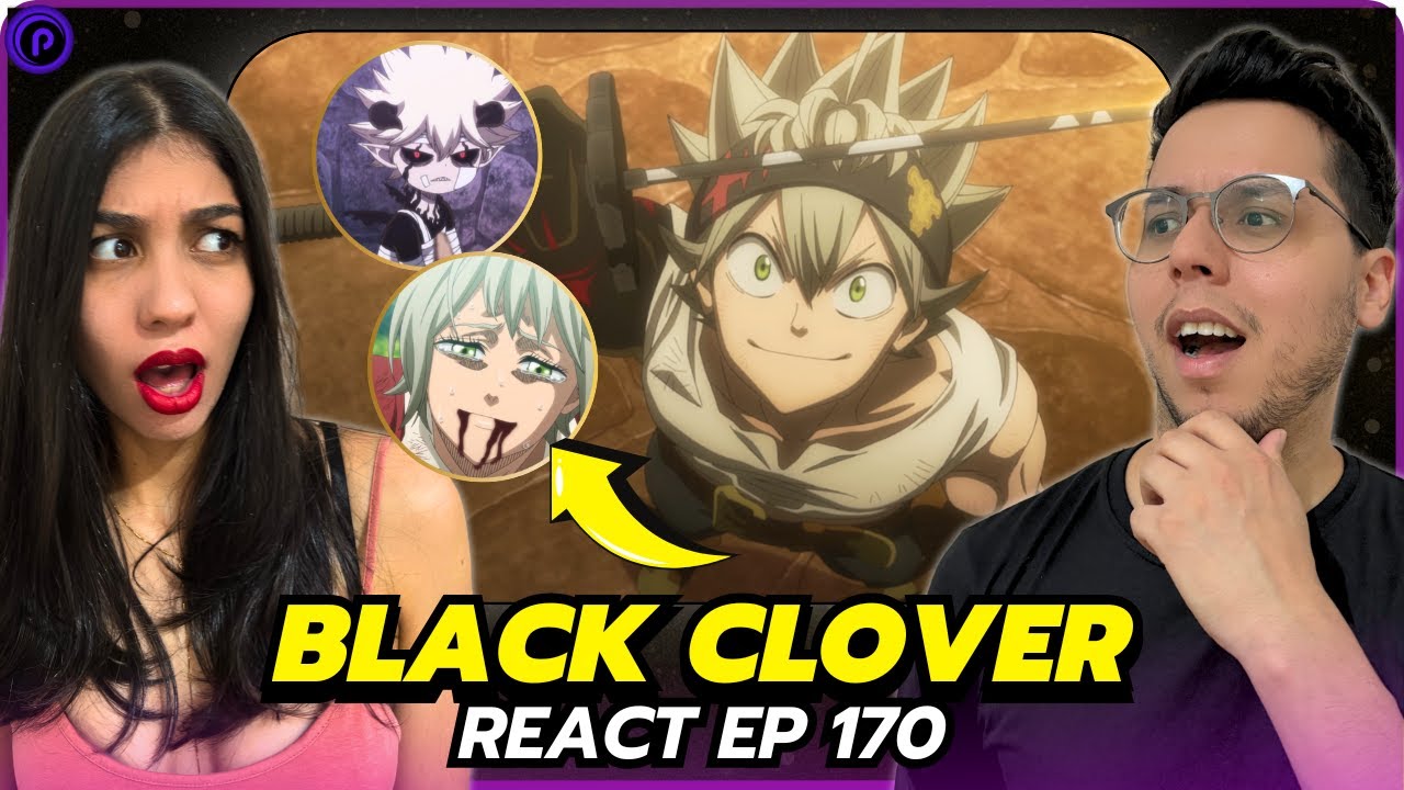 ASTA VS LIEBE FINAL! O PASSADO DE LICITA! | REACT BLACK CLOVER EP 170 DUBLADO