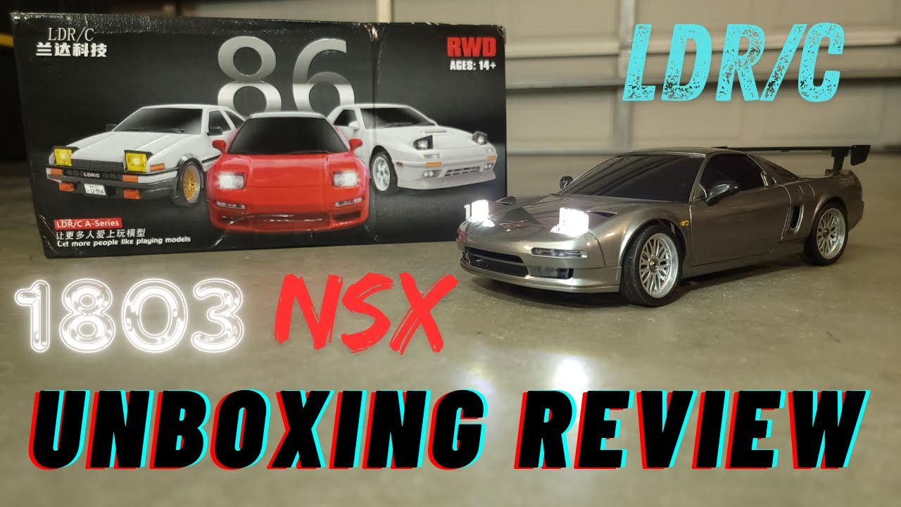 LDRC 1803 NSX Unboxing, First Impressions, Future Upgrades and Test Drive