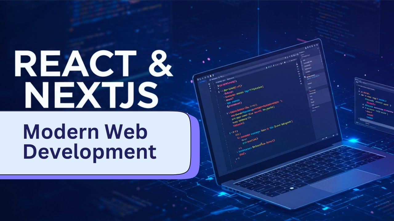 React & Next.js Crash Course – Learn Modern Web Development (Step by Step)