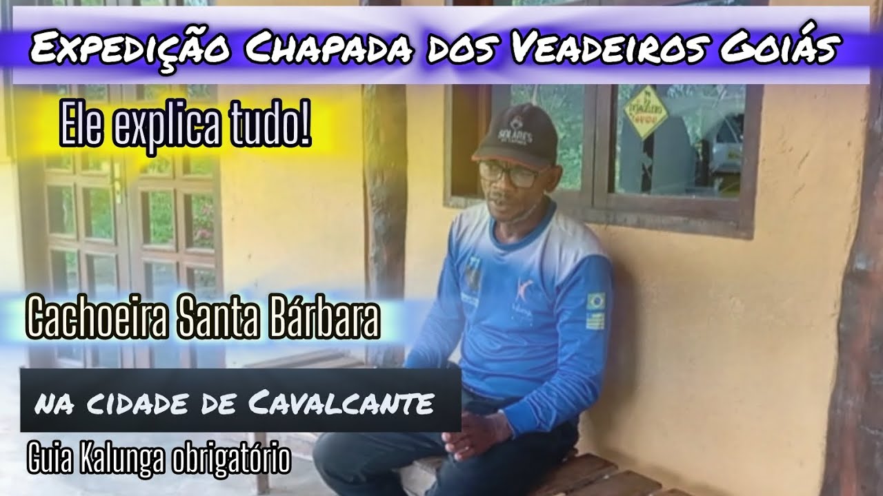 EP 17 Seguimos para Cavalcante Goiás o guia  Quilombola explica tudo sobre as cachoeiras lá.
