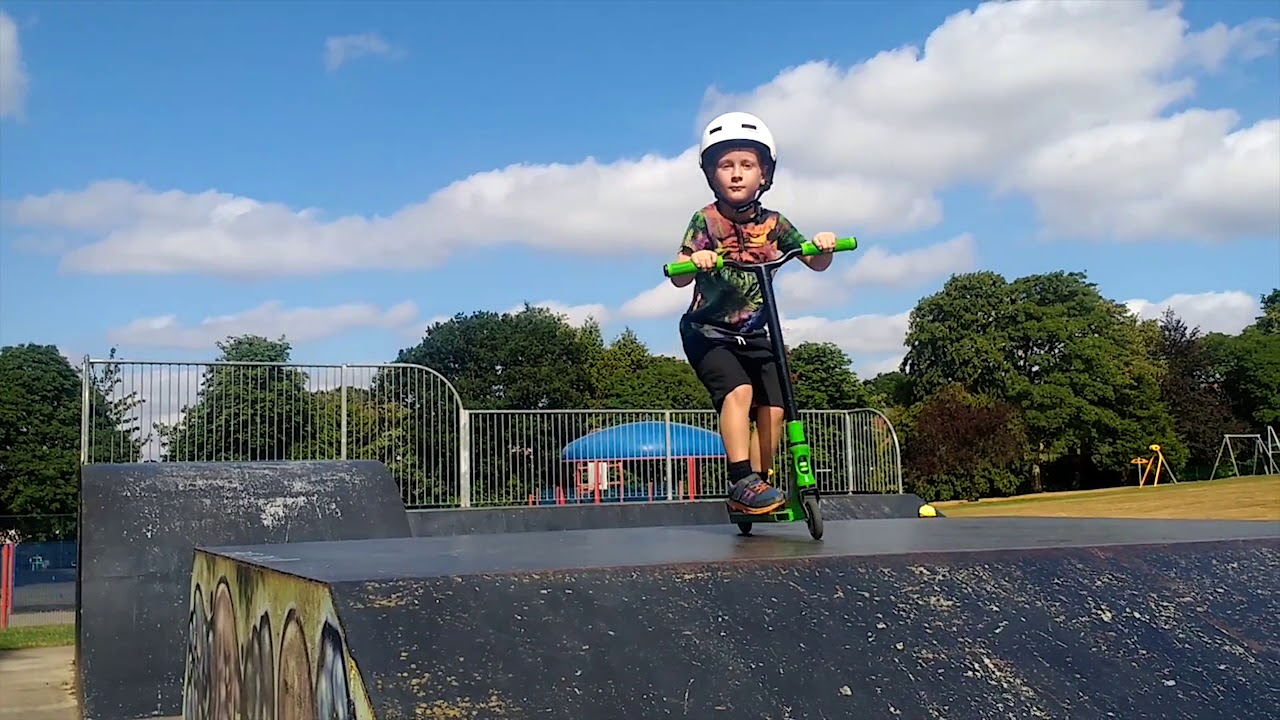 A Month Of Progress - 5 Year Old Scooter Kid